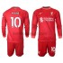 Liverpool Mane 10 Barn Hemma Matchtröja 2021/22 Långärmad