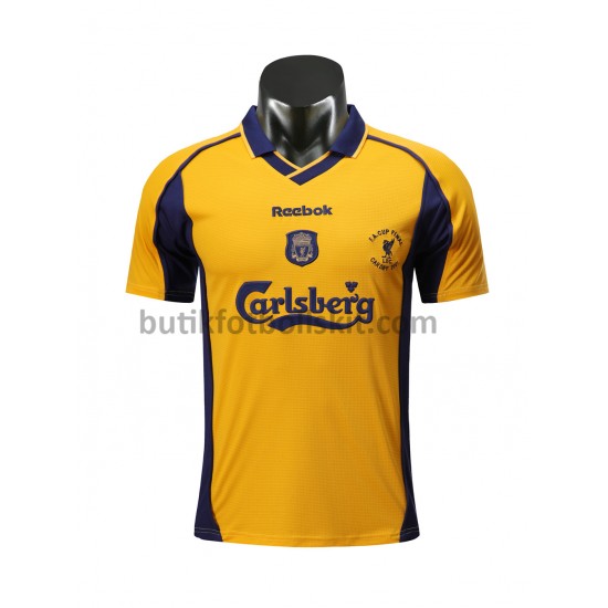 Liverpool Retro Borta Matchtröja 2000-2001 Kortärmad