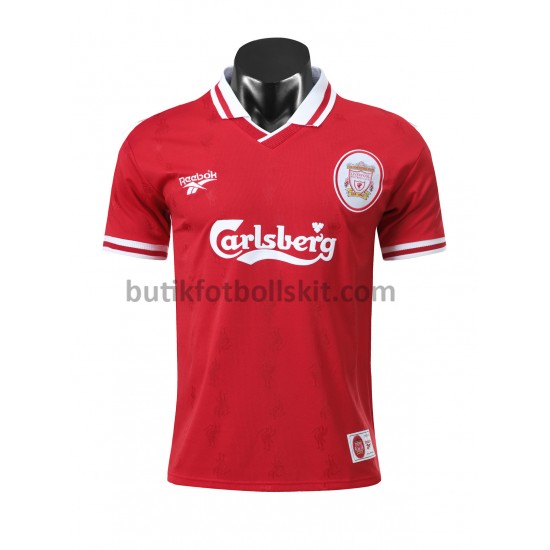 Liverpool Retro Hemma Matchtröja 1996-1997 Kortärmad
