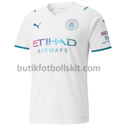 Manchester City Borta Matchtröja 2021/22 Kortärmad
