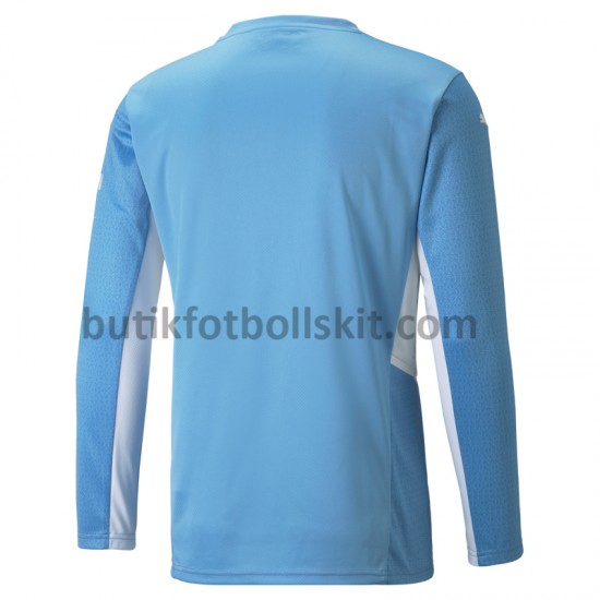 Manchester City Hemma Matchtröja 2021/22 Långärmad
