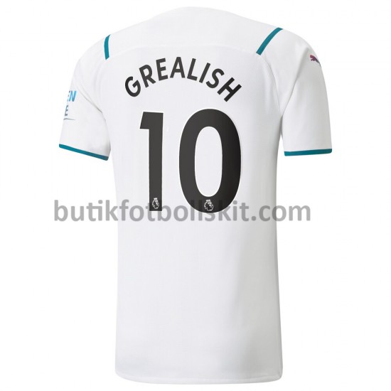 Manchester City Jack Grealish 10 Borta Matchtröja 2021/22 Kortärmad