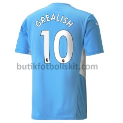 Manchester City Jack Grealish 10 Hemma Matchtröja 2021/22 Kortärmad