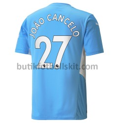 Manchester City Joao Cancelo 27 Hemma Matchtröja 2021/22 Kortärmad