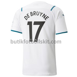 Manchester City Kevin De Bruyne 17 Borta Matchtröja 2021/22 Kortärmad
