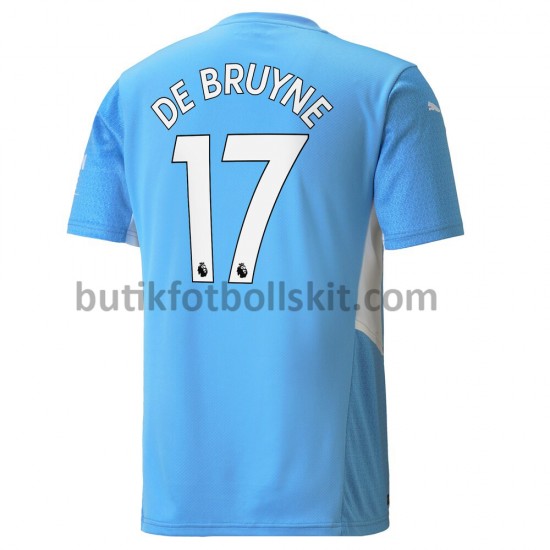 Manchester City Kevin De Bruyne 17 Hemma Matchtröja 2021/22 Kortärmad