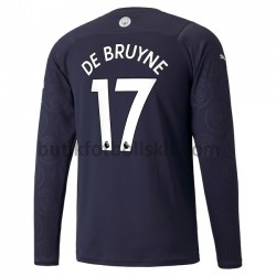 Manchester City Kevin De Bruyne 17 Fjärde Matchtröja 2021/22 Långärmad