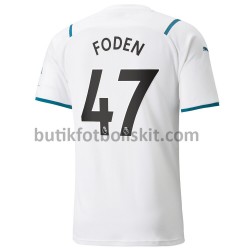 Manchester City Phil Foden 47 Borta Matchtröja 2021/22 Kortärmad
