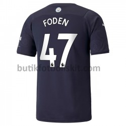 Manchester City Phil Foden 47 Fjärde Matchtröja 2021/22 Kortärmad