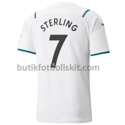 Manchester City Raheem Sterling 7 Borta Matchtröja 2021/22 Kortärmad