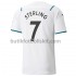 Manchester City Raheem Sterling 7 Borta Matchtröja 2021/22 Kortärmad