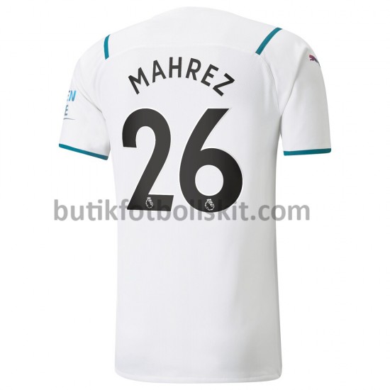 Manchester City Riyad Mahrez 26 Borta Matchtröja 2021/22 Kortärmad