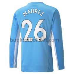 Manchester City Riyad Mahrez 26 Hemma Matchtröja 2021/22 Långärmad
