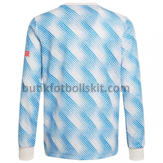 Manchester United Borta Matchtröja 2021/22 Långärmad