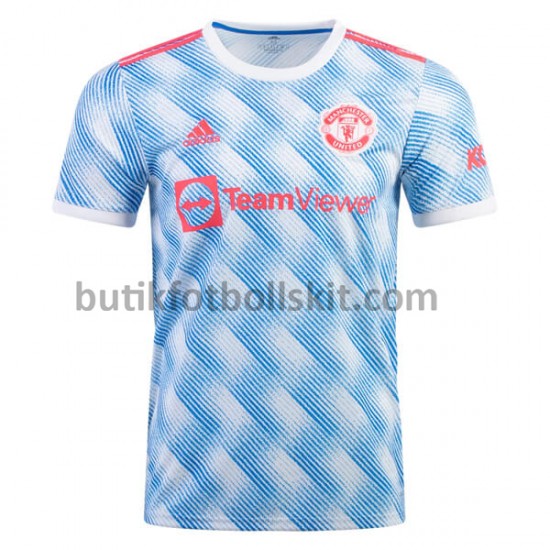 Manchester United Borta Matchtröja 2021/22 Kortärmad