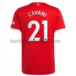 Manchester United Edinson Cavani 21 Hemma Matchtröja 2021/22 Kortärmad
