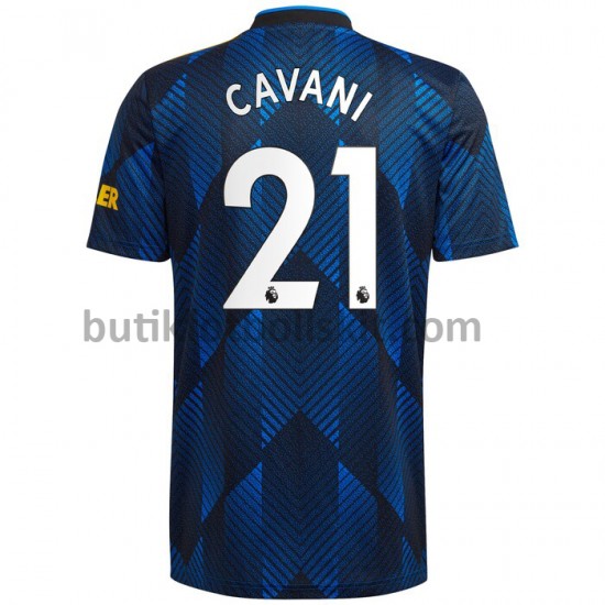 Manchester United Edinson Cavani 21 Tredje Matchtröja 2021/22 Kortärmad