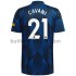 Manchester United Edinson Cavani 21 Tredje Matchtröja 2021/22 Kortärmad