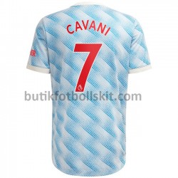 Manchester United Edinson Cavani 7 Borta Matchtröja 2021/22 Kortärmad