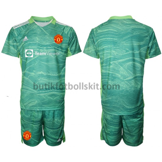Manchester United Målvakt Barn Tredje Matchtröja 2021/22 Kortärmad