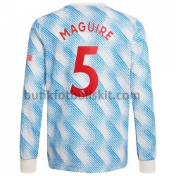 Manchester United Harry Maguire 5 Borta Matchtröja 2021/22 Långärmad