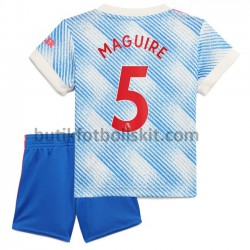 Manchester United Harry Maguire 5 Barn Borta Matchtröja 2021/22 Kortärmad