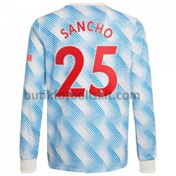 Manchester United Jadon Sancho 25 Borta Matchtröja 2021/22 Långärmad