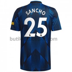 Manchester United Jadon Sancho 25 Tredje Matchtröja 2021/22 Kortärmad