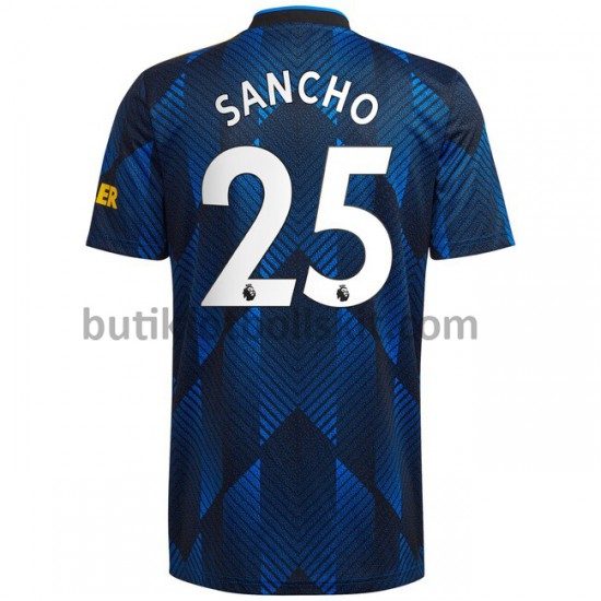 Manchester United Jadon Sancho 25 Tredje Matchtröja 2021/22 Kortärmad