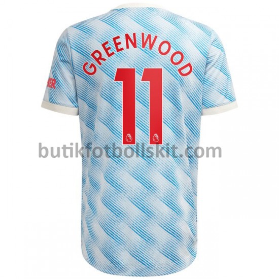 Manchester United Mason Greenwood 11 Borta Matchtröja 2021/22 Kortärmad