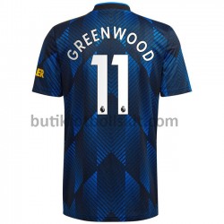 Manchester United Mason Greenwood 11 Tredje Matchtröja 2021/22 Kortärmad