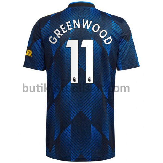 Manchester United Mason Greenwood 11 Tredje Matchtröja 2021/22 Kortärmad