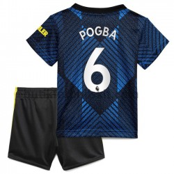 Manchester United Paul Pogba 6 Barn Tredje Matchtröja 2021/22 Kortärmad