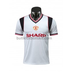 Manchester United Retro Borta Matchtröja 1985 Kortärmad