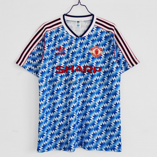 Manchester United Retro Hemma Matchtröja 1992 Kortärmad