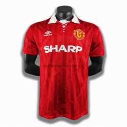 Manchester United Retro Hemma Matchtröja 1994 Kortärmad