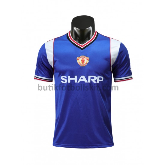 Manchester United Retro Tredje Matchtröja 1985 Kortärmad