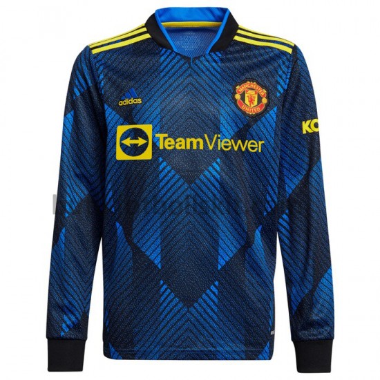 Manchester United Tredje Matchtröja 2021/22 Långärmad