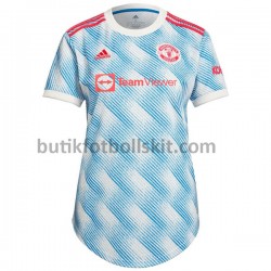 Manchester United Dam Borta Matchtröja 2021/22 Kortärmad
