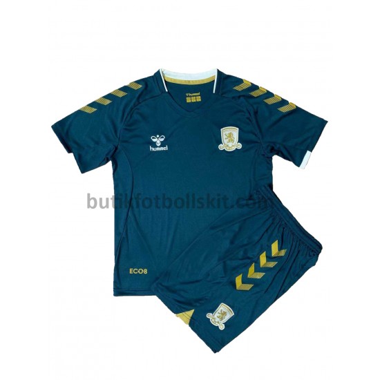 Middlesbrough Barn Borta Matchtröja 2021/22 Kortärmad
