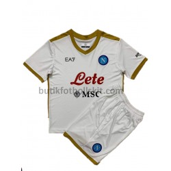 SSC Napoli Barn Borta Matchtröja 2021/22 Kortärmad