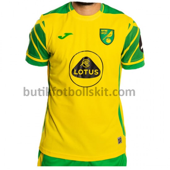 Norwich City Hemma Matchtröja 2021/22 Kortärmad
