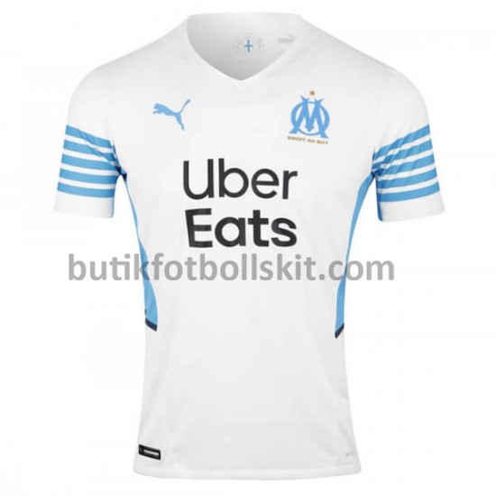 Olympique de Marseille Hemma Matchtröja 2021/22 Kortärmad
