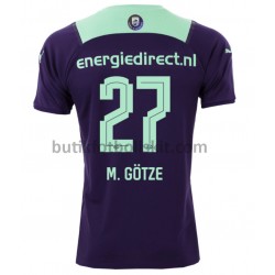PSV Eindhoven Mario Götze 27 Borta Matchtröja 2021/22 Kortärmad