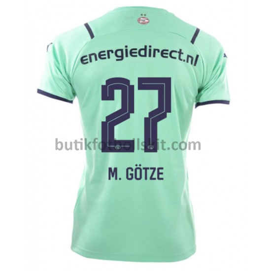 PSV Eindhoven Mario Götze 27 Tredje Matchtröja 2021/22 Kortärmad