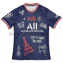 Paris Saint-Germain Graffiti Hemma Matchtröja 2021/22 Kortärmad