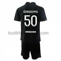 Paris Saint-Germain Målvakt Gianluigi Donnarumma 50 Barn Borta Matchtröja 2021/22 Kortärmad
