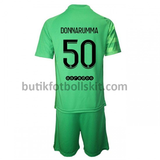Paris Saint-Germain Målvakt Gianluigi Donnarumma 50 Barn Tredje Matchtröja 2021/22 Kortärmad