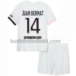 Paris Saint-Germain Juan Bernat 14 Barn Borta Matchtröja 2021/22 Kortärmad