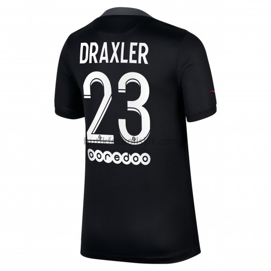 Paris Saint-Germain Julian Draxler 23 Tredje Matchtröja 2021/22 Kortärmad